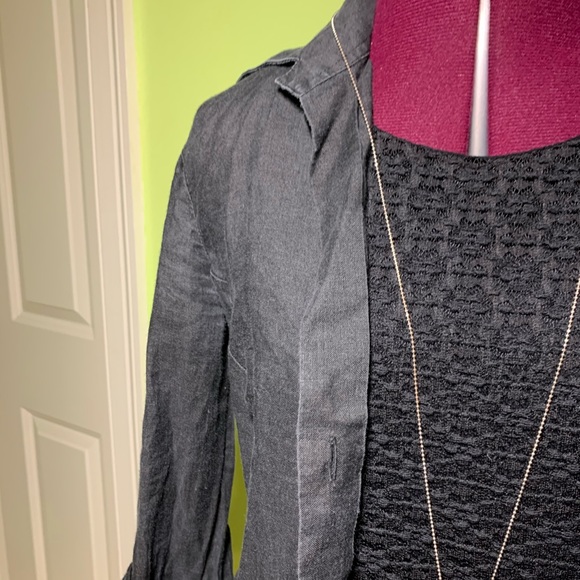 Sisley Black Linen Jacket - Picture 5 of 13